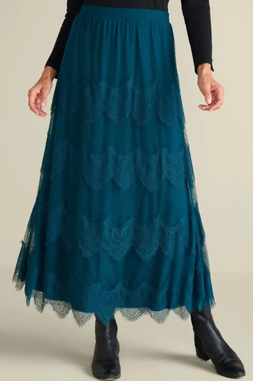 Frederica Lace Maxi Skirt
