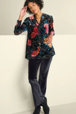 Gianna Velvet Bootcut Pants