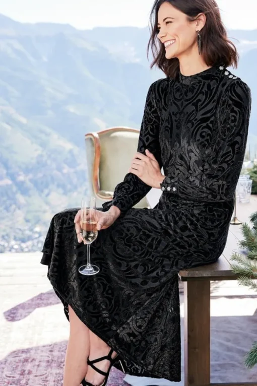 Hadley Velvet Dress