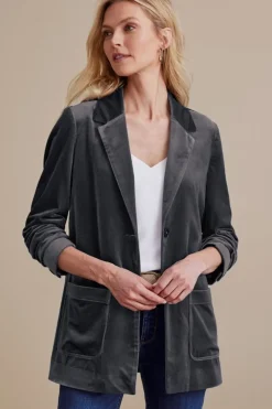 Holly Velvet Blazer
