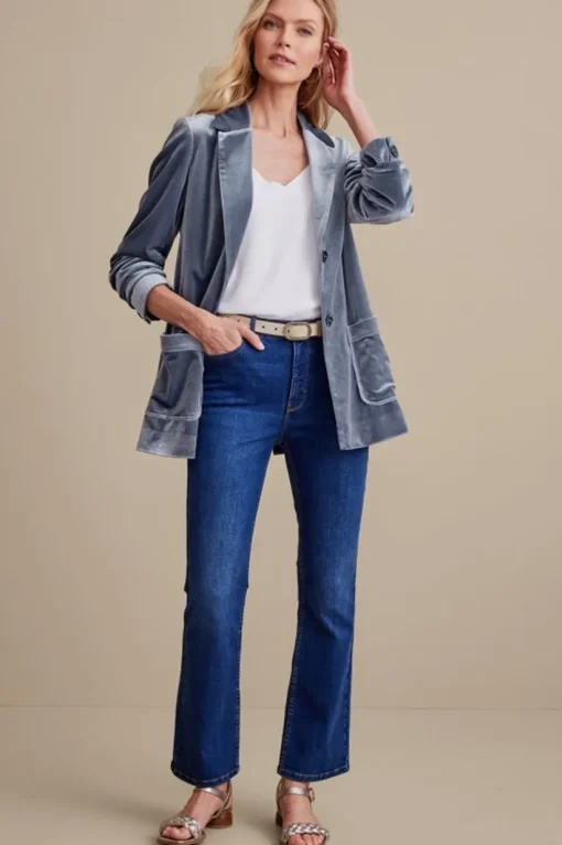 Holly Velvet Blazer