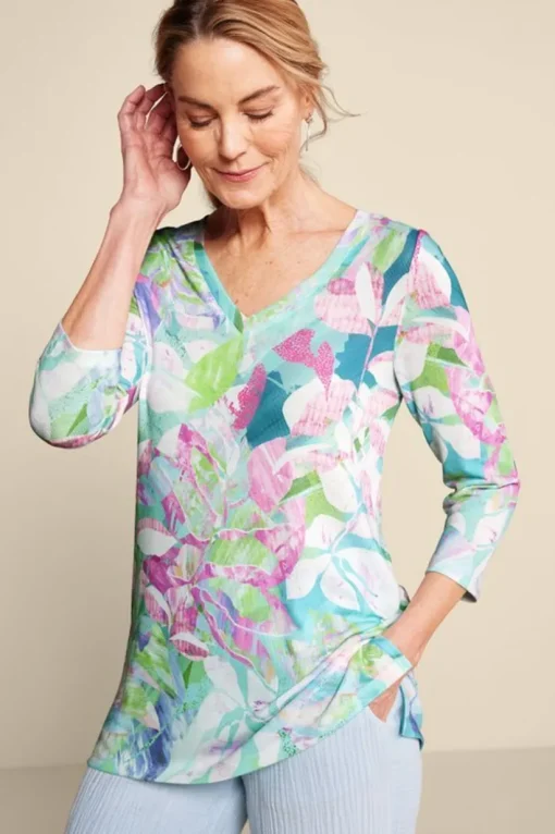 Iris 3/4 Sleeve Tunic