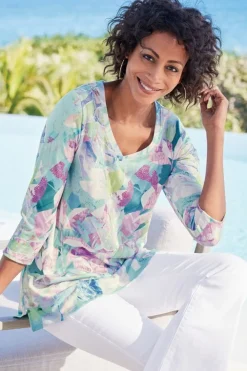 Iris 3/4 Sleeve Tunic