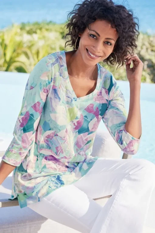 Iris 3/4 Sleeve Tunic