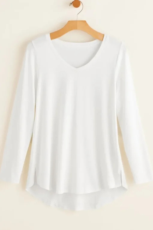 Isabel Pima Long Sleeve Tee