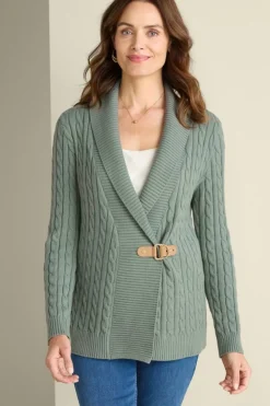 Ivey Cable Knit Cardigan