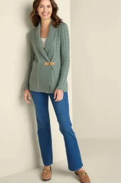 Ivey Cable Knit Cardigan