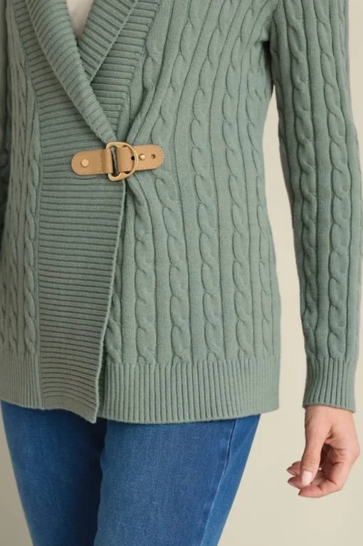 Ivey Cable Knit Cardigan