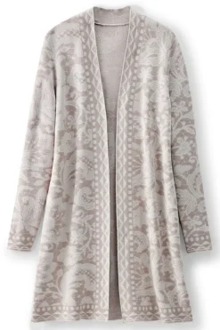 Ivy Shimmer Long Cardigan