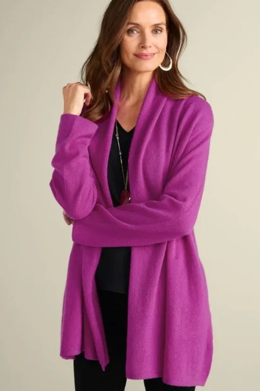 Izzy Cashmere Long Cardigan