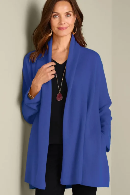 Izzy Cashmere Long Cardigan