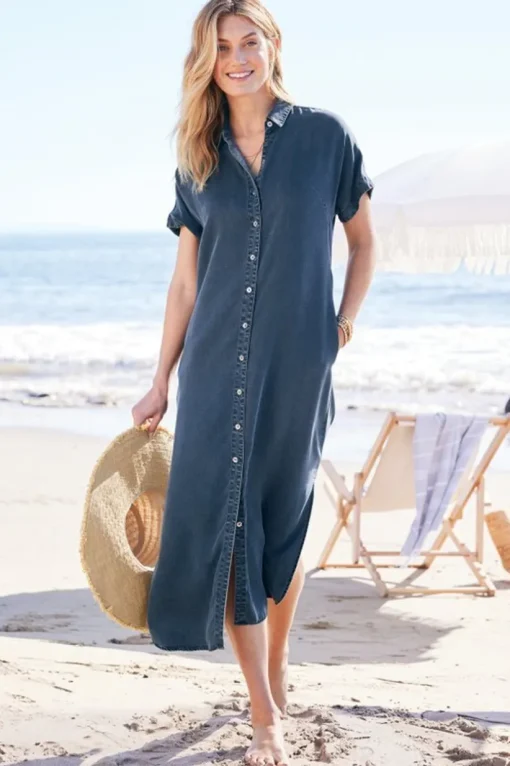 Je Veux Midi Shirtdress