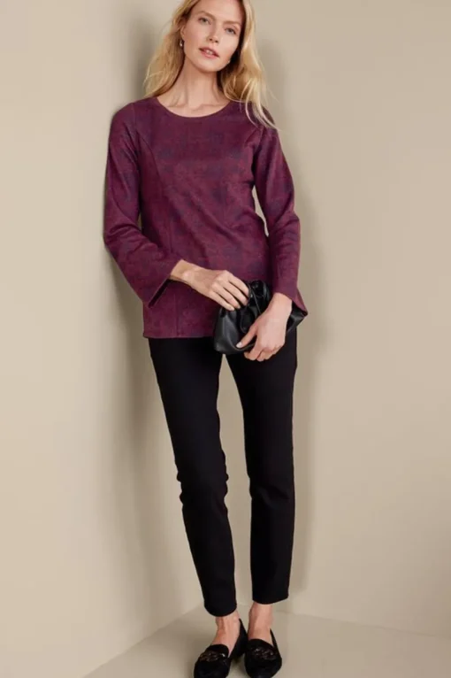 Jeri Jacquard Top