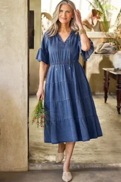 Jessanne Tencel™ Midi Dress