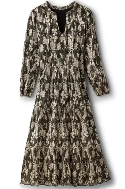 Jobelle Shimmer Midi Dress
