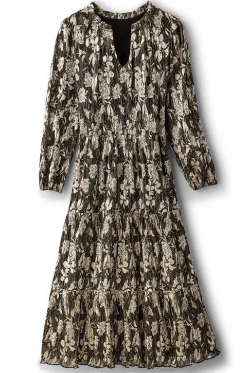 Jobelle Shimmer Midi Dress