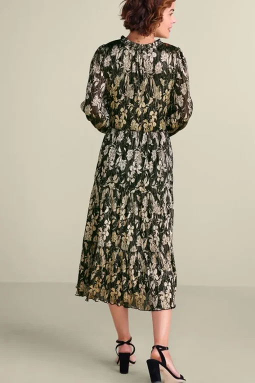 Jobelle Shimmer Midi Dress