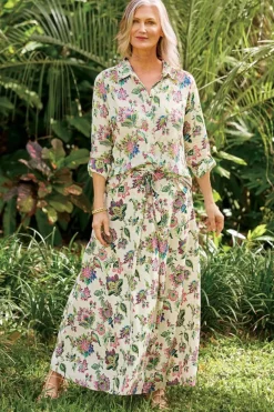 Jordan Linen Blend Skirt