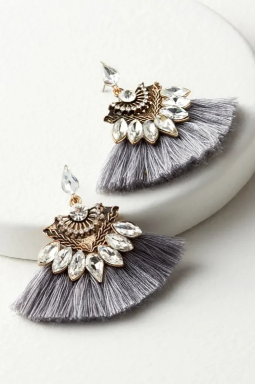 Joy Sparkle & Fringe Earrings