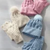 Jules Chenille Hat & Gloves Set