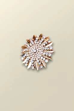 Juliana Flower Burst Brooch