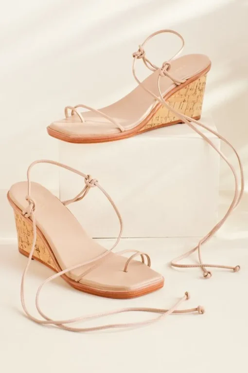Kaanas Amiata Strappy Wedge Sandal
