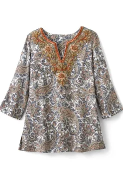 Kaimana Embellished Tunic