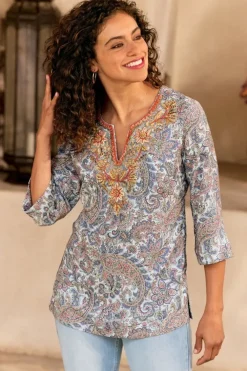 Kaimana Embellished Tunic