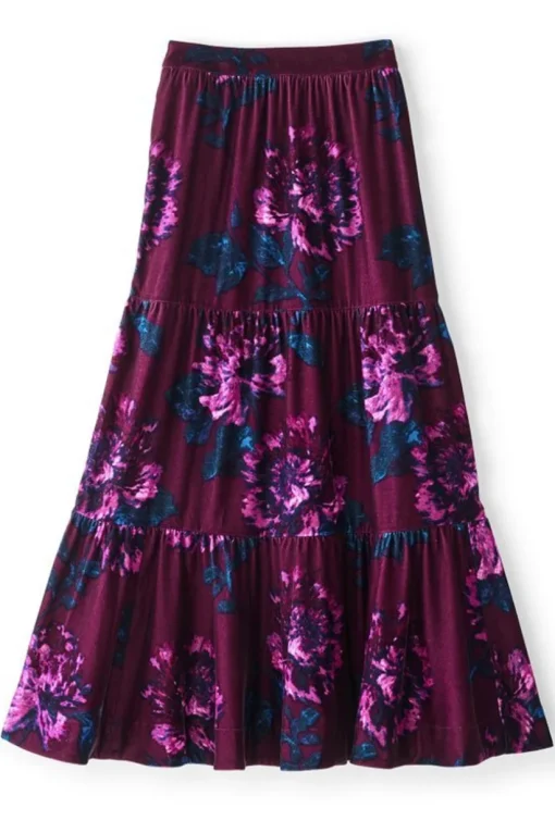 Kara Velvet Skirt