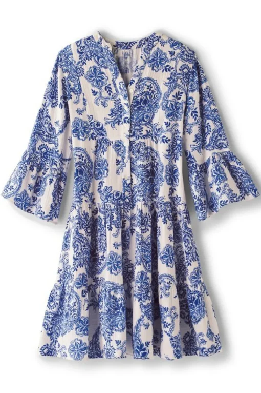 Karis Gauze Short Dress