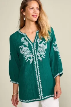 Katie Gauze Tunic