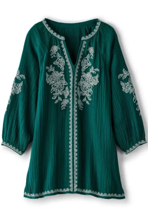 Katie Gauze Tunic