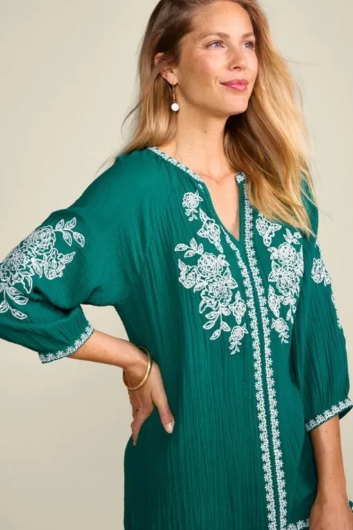 Katie Gauze Tunic