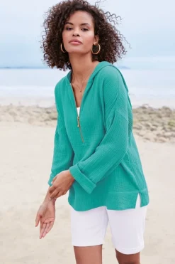 Kemia Gauze Hoodie