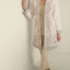 Kerala Embellished Natural Jacket