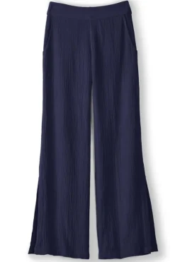 Khulani Wide Leg Gauze Pants