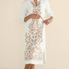 Kimora Embroidered Midi Dress