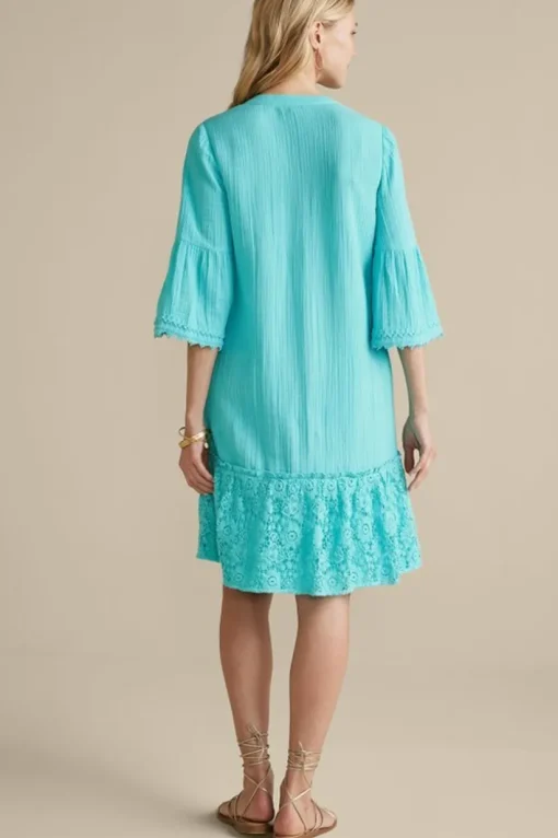 Kiona Gauze Short Dress