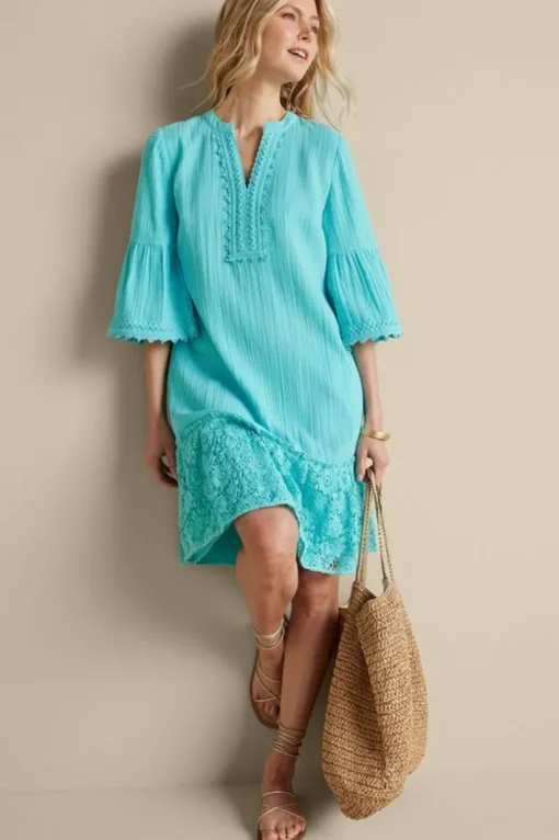 Kiona Gauze Short Dress