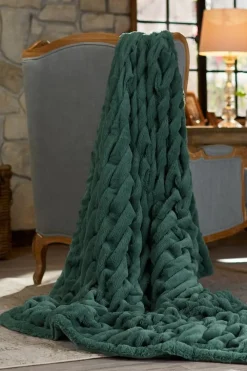 La Parisienne Faux Fur Throw