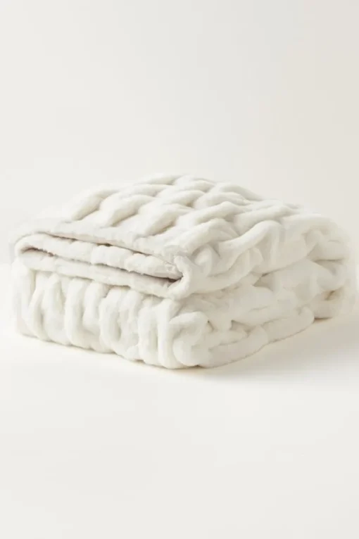 La Parisienne Faux Fur Throw