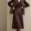 Lavina Faux Suede Skirt