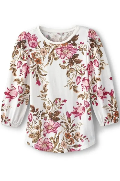 Lesley Printed Top