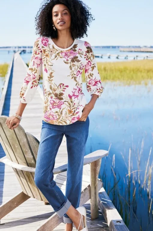 Lesley Printed Top
