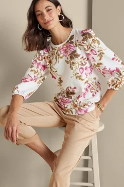 Lesley Printed Top