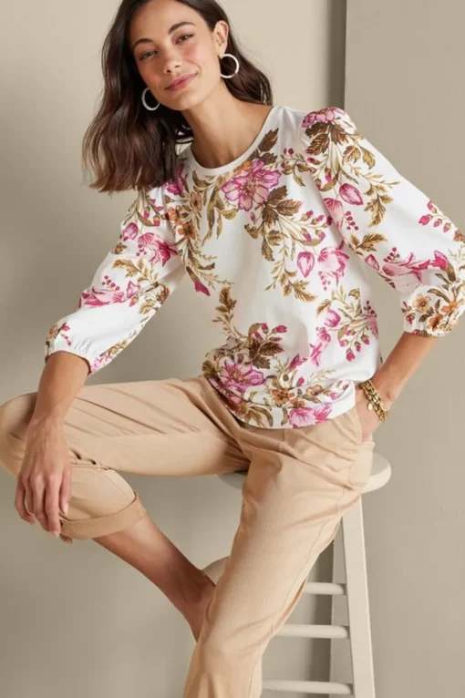 Lesley Printed Top