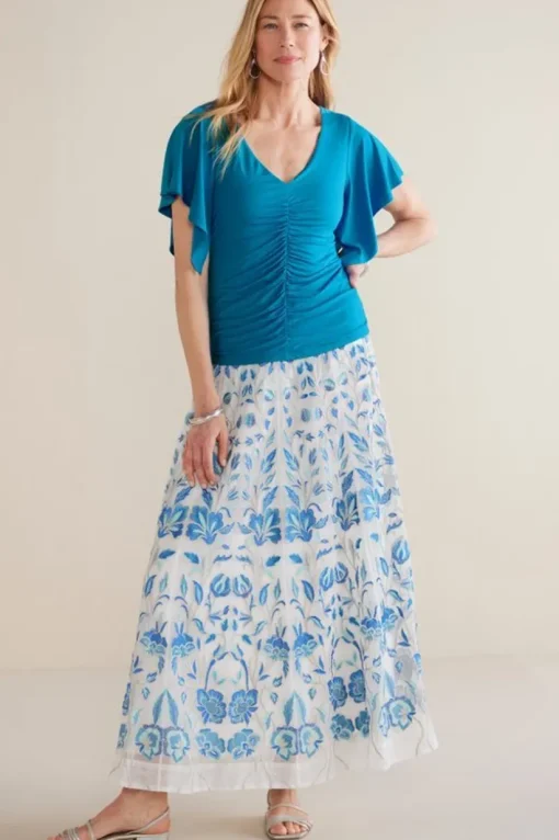 Leya Ruched Top