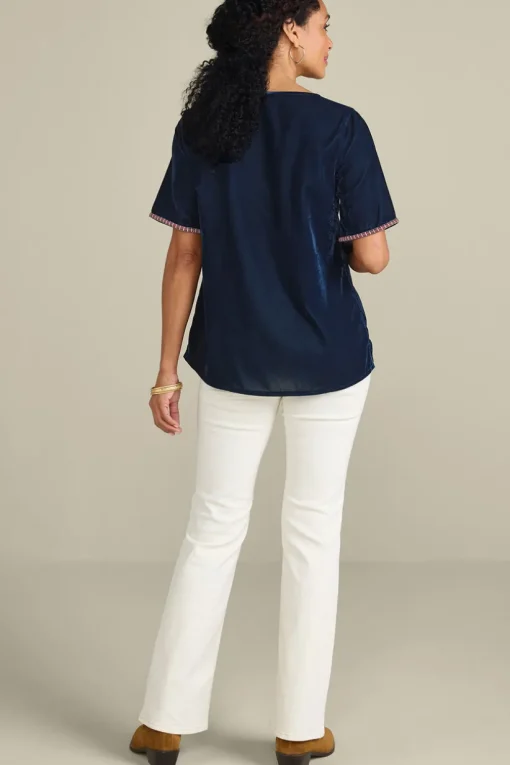 Lilian Velvet Top