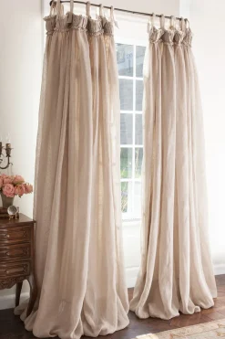 Linen Balloon Drapery Panel