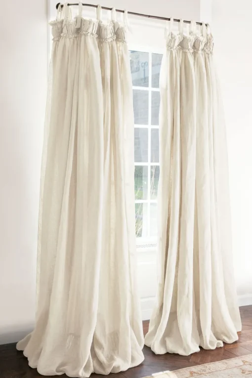 Linen Balloon Drapery Panel